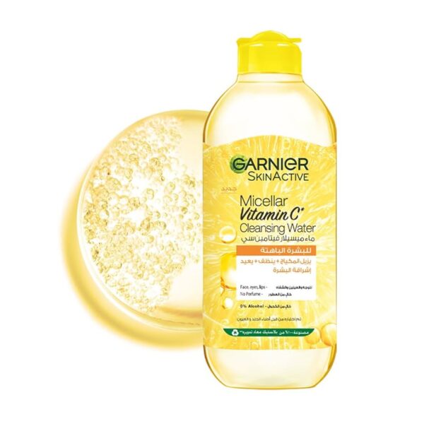 GARNIER SKIN ACTIVE MICELLAR VITAMIN C CLEANSING WATER