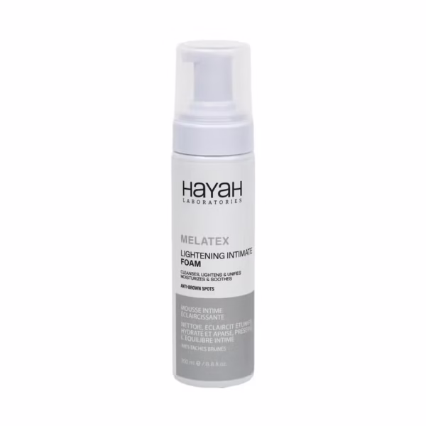 HAYAH MELATEX LIGHTENING INTIMATE FOAM