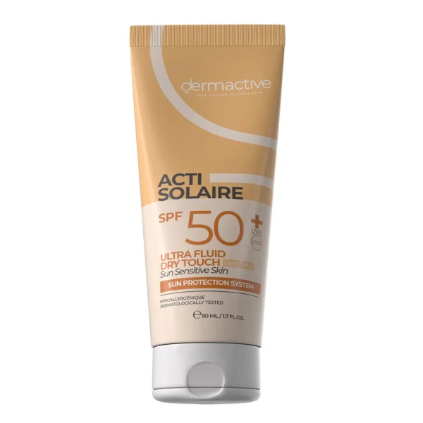 DERMACTIVE ACTI SOLAIRE SPF 50+ DRY TOUCH LIGHT TINTED