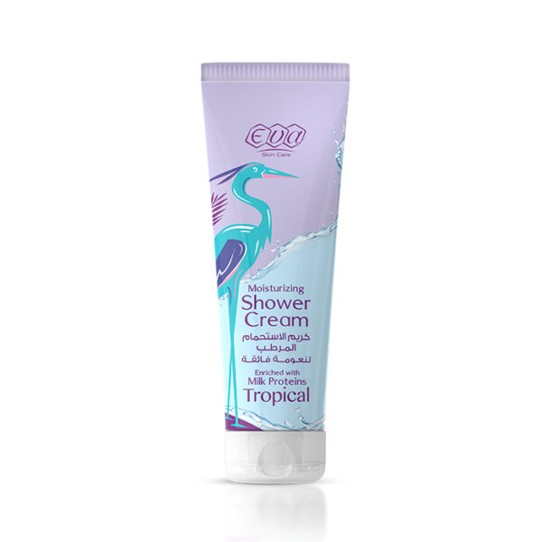 EVA SHOWER CREAM WITH MILK PROTEIN TROPICAL