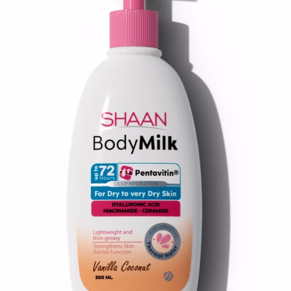 SHAAN BODY MILK VANILLA COCONUT