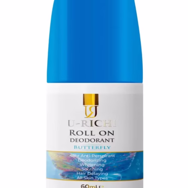 U-RICHI ROLL ON DEODORANT BUTTERFLY