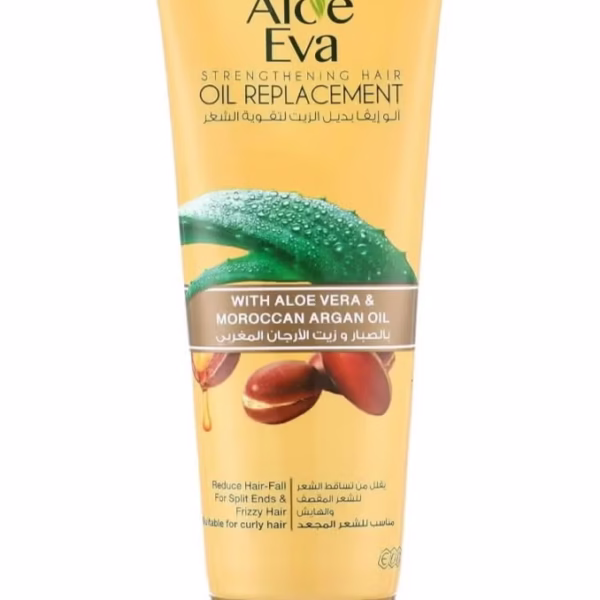 aloe eva oil replacement with aloe vera and argan oil