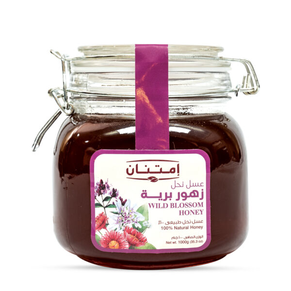 عسل الزهور البرية 1 كجم